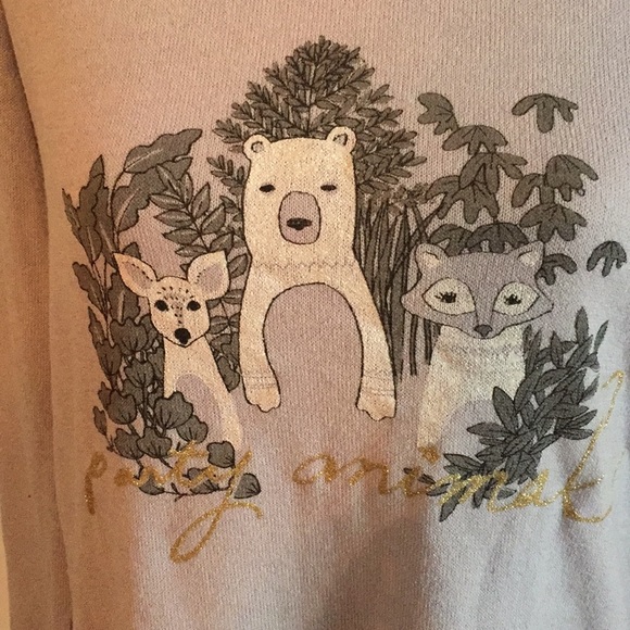 NWT Lauren Conrad “party animal” Sweater Size M - Picture 2 of 5